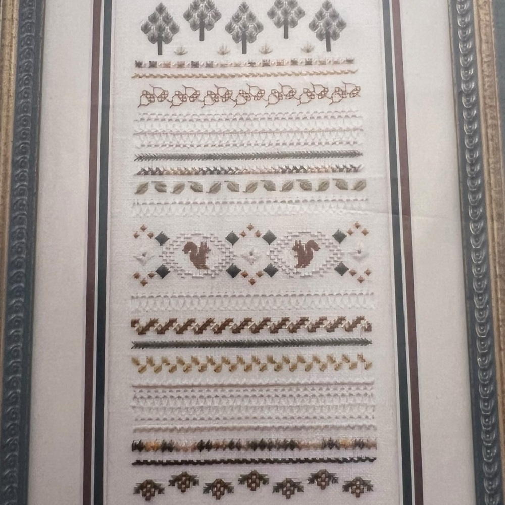 Patricia Ann‎ Designs WOODLAND WALK Cross Stitch Embroidery Pattern Autumn Fall - Picture 6 of 6